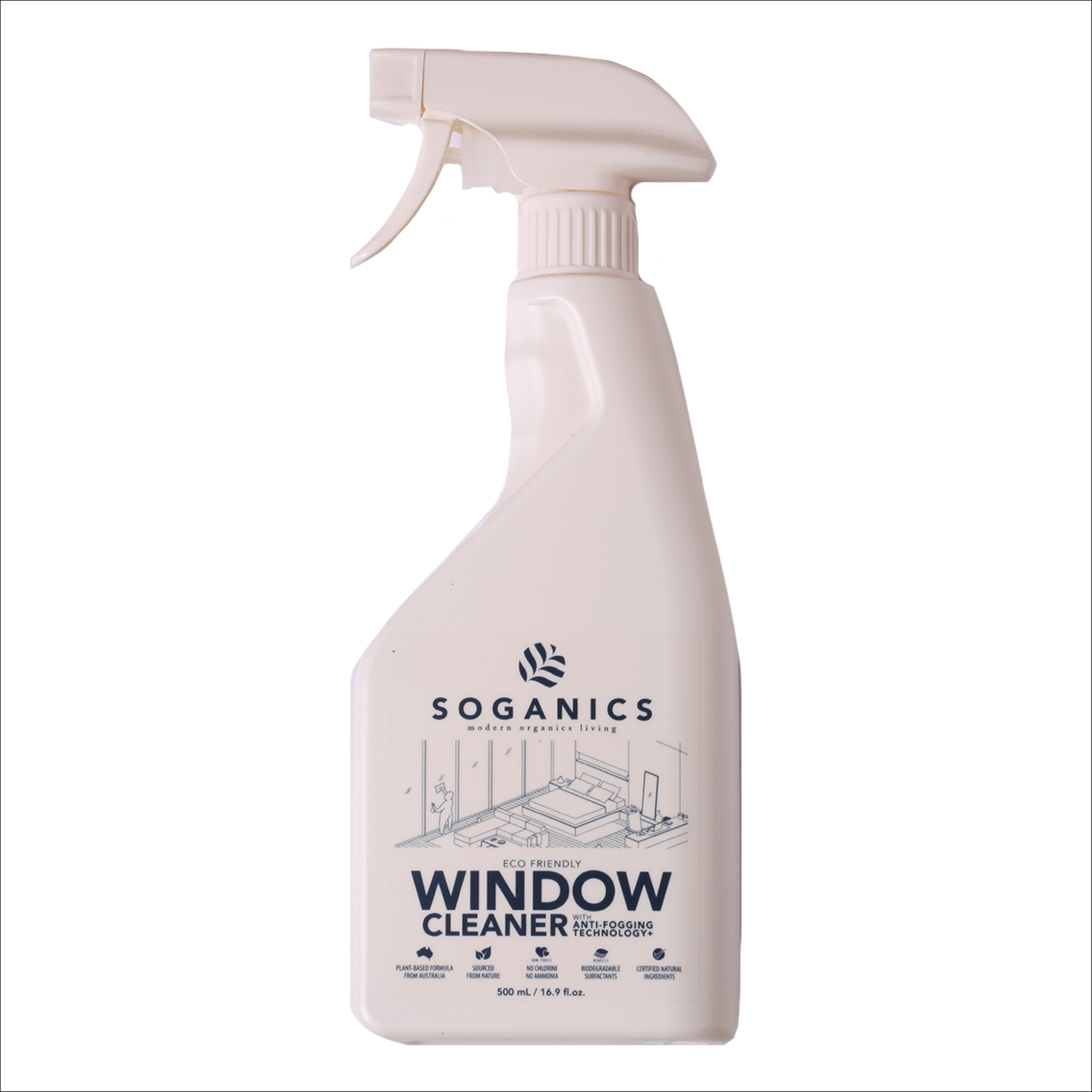 SOGANICS Window Cleaner